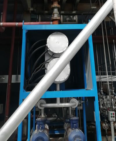 240kw化工廠油爐安裝防爆栓泵